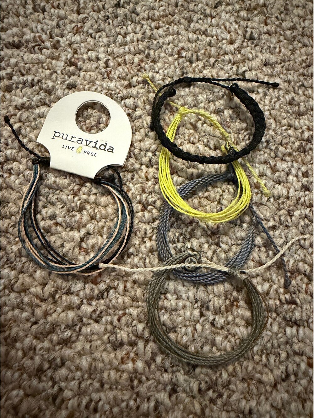 Pura Vida (5) adjustable bracelets